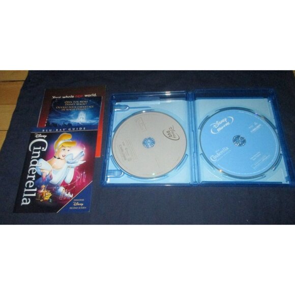 Cinderella (Blu-ray/DVD, 2012, 2-Disc Set, Diamond Edition) w/ slipcover - Picture 5 of 6